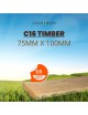 C16 TIMBER 75mm x 100mm
