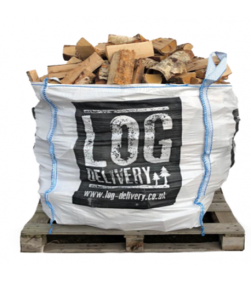 BULK BAGS OF KILN DRIED HARDWOOD LOGS