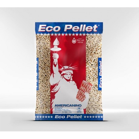 Americanino 15kg ENplus A1 Non BSL approved wood pellets. Price includes Standard Delivery and VAT.