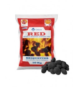 Oxbow Red Smokeless Coal Briquettes, 10kg bags